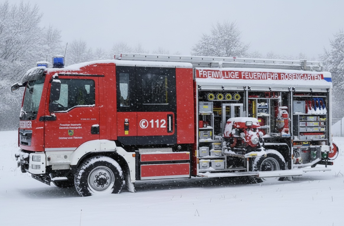 Einsatzfoto TH1 - Baum auf Straße