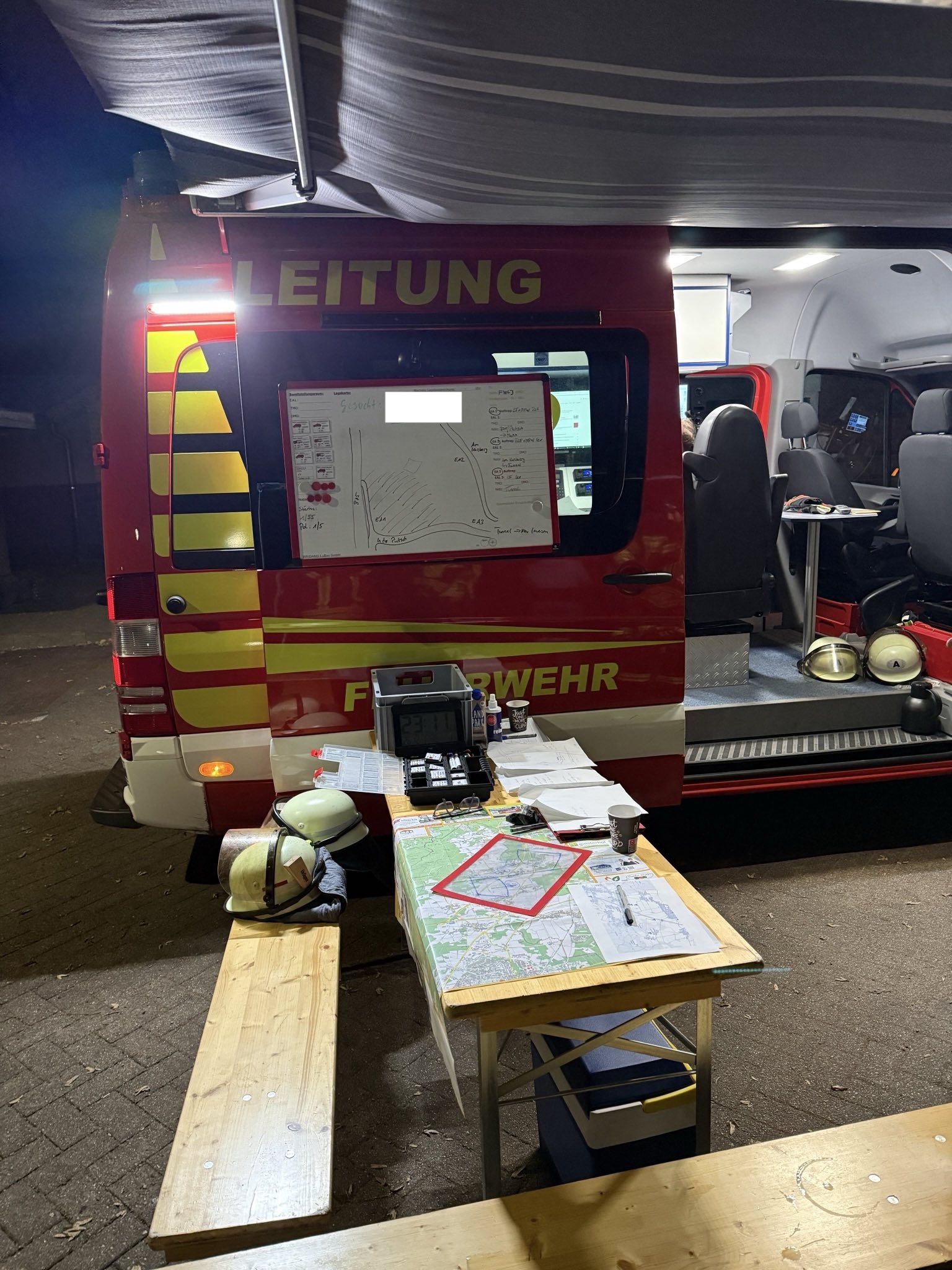 Einsatzfoto THSUCHE - Personensuche